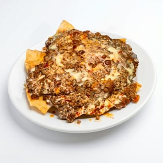 Beef & Bean Nachos