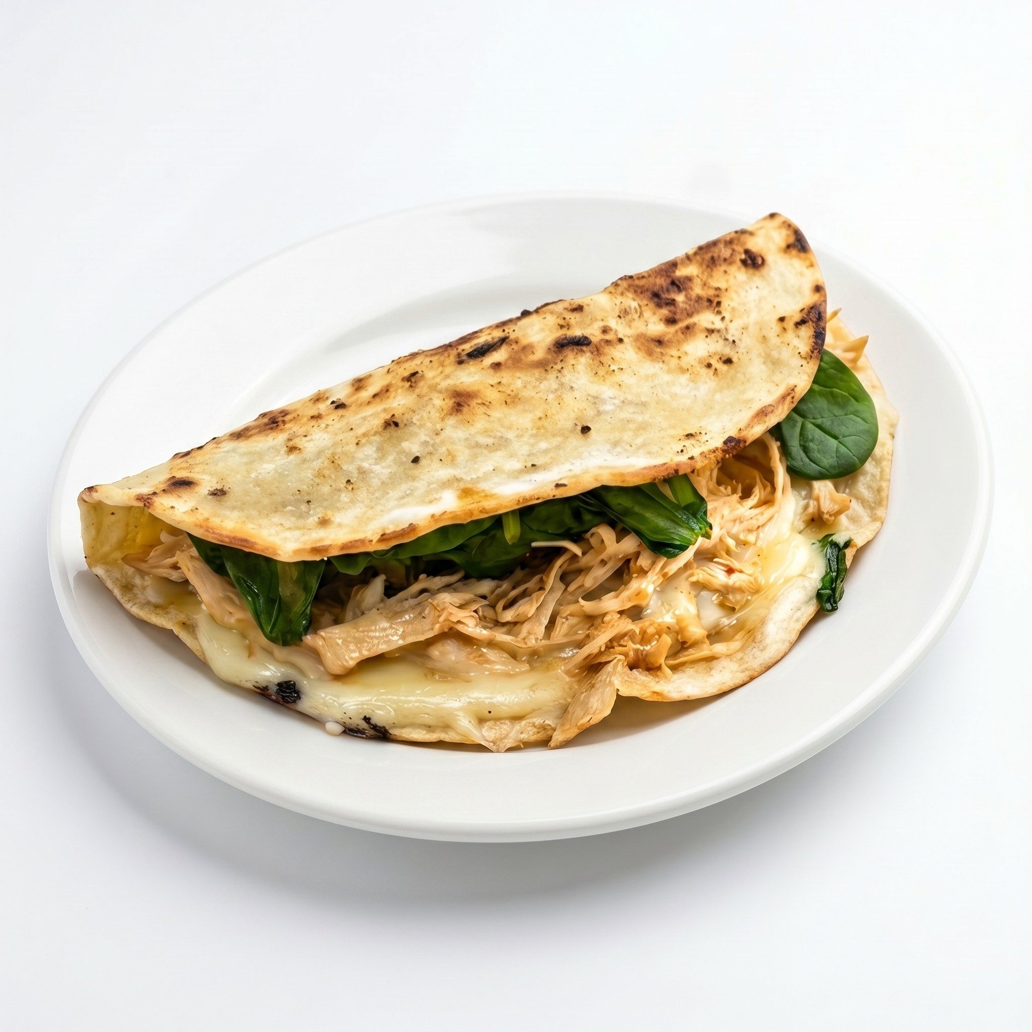 Spinach Quesadilla.