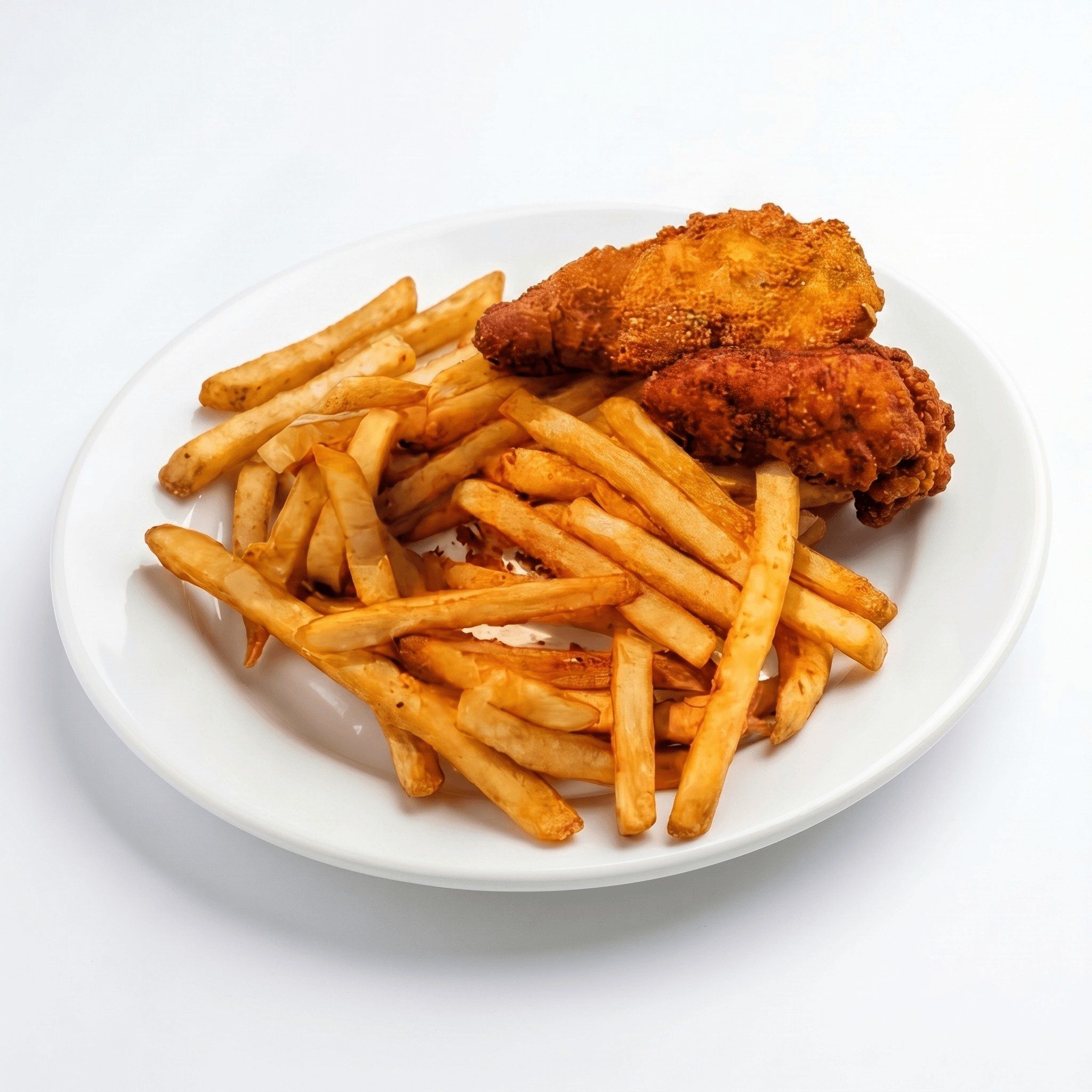 Kids Chicken Fingers & Fries.