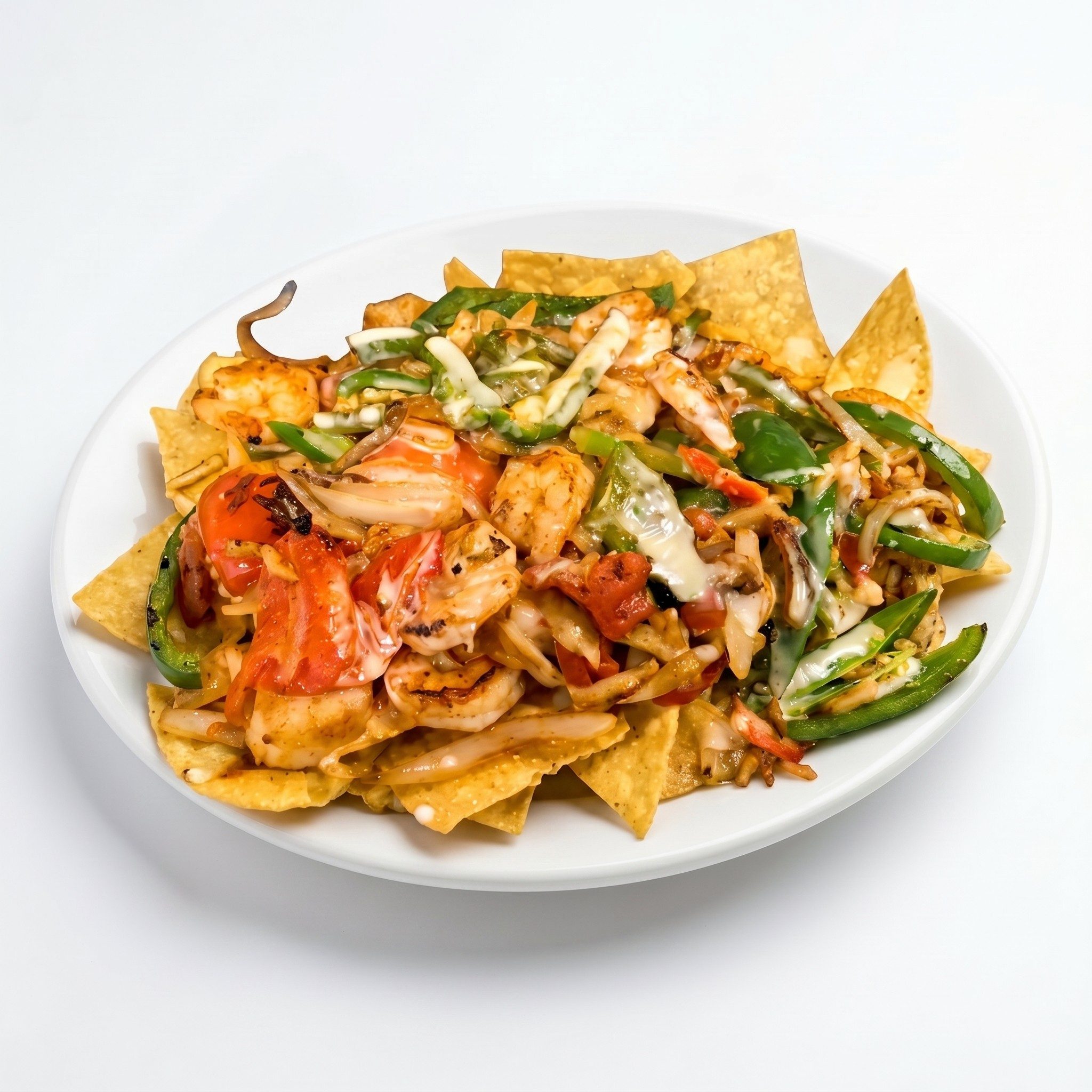 Seafood Nachos.