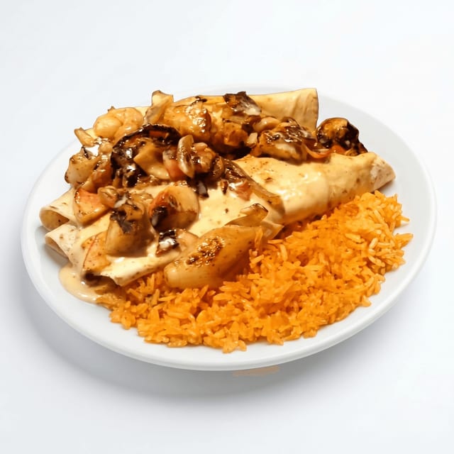 Burrito Acapulco.