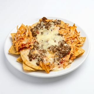 Beef & Chicken Nachos