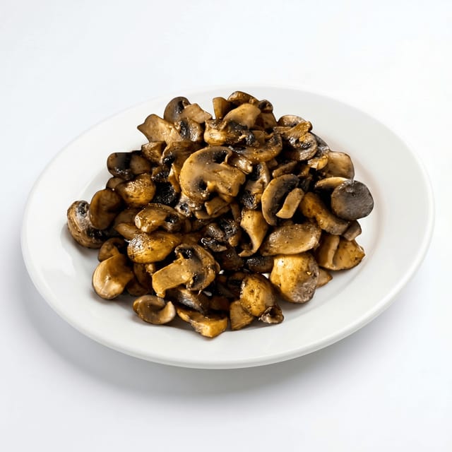 Grilled Mushrooms.